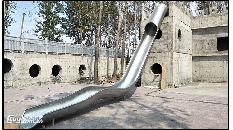 大风车玩具 钦州厂家定制度假村大型不锈钢滑梯 儿童游乐设备