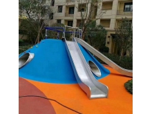 梧州可定制村委广场小区儿童游乐设备 304不锈钢组合滑梯设施