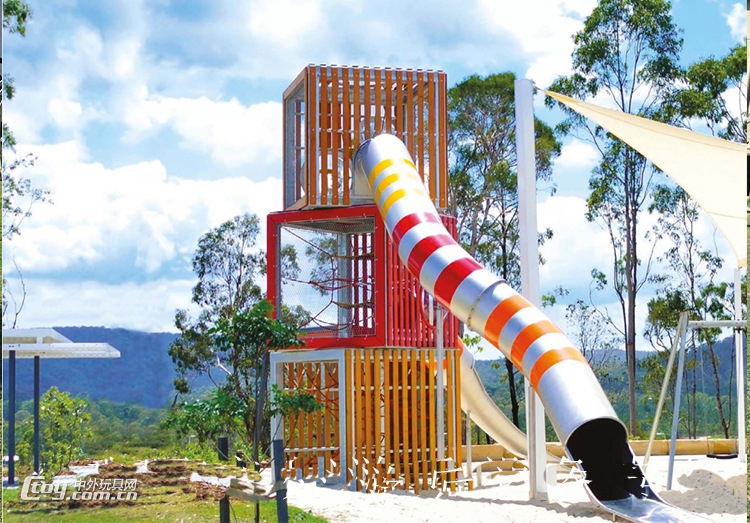 桂林生产儿童不锈钢滑梯 景区游乐场幼教玩具