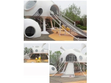 大风车玩具 桂林供应学校不锈钢组合滑梯 户外游乐玩具