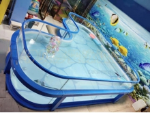 江苏泰州全透明玻璃婴儿游泳设备