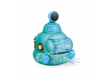 儿童宝宝浴室沐浴洗澡戏水玩具喷水巴士车潜水艇可水陆玩具车