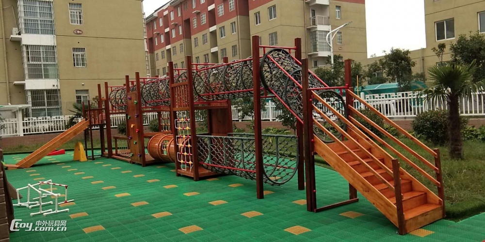 幼儿园木质攀爬儿童木质游乐设施厂家定制