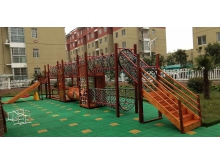 幼儿园木质攀爬儿童木质游乐设施厂家定制