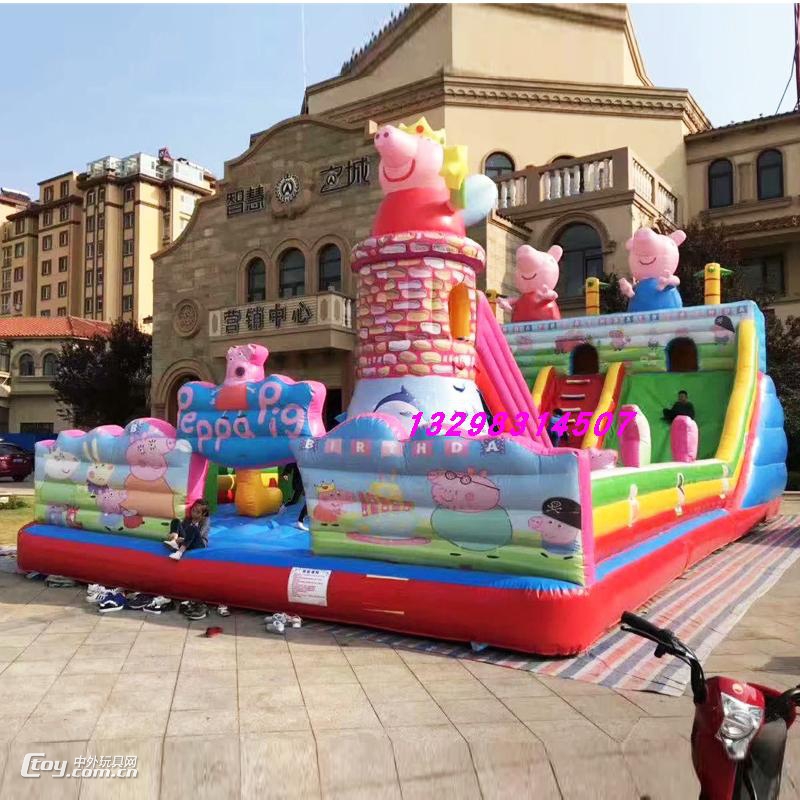 大型充气玩具 广西大型充气滑梯 儿童充气城堡价格广场游乐设备