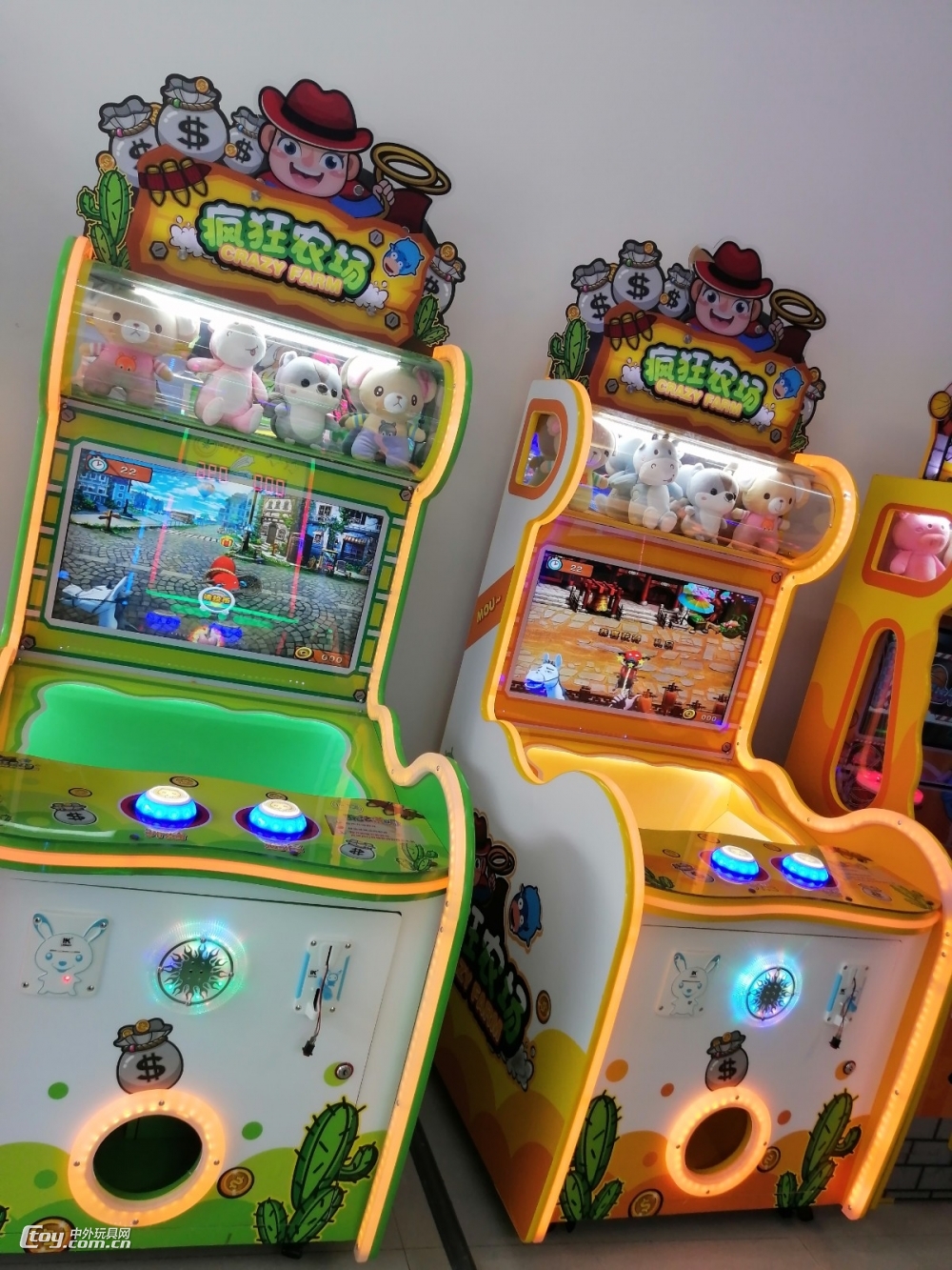 疯狂农场儿童乐园设备 室内游戏游艺机 淘气堡配套电玩