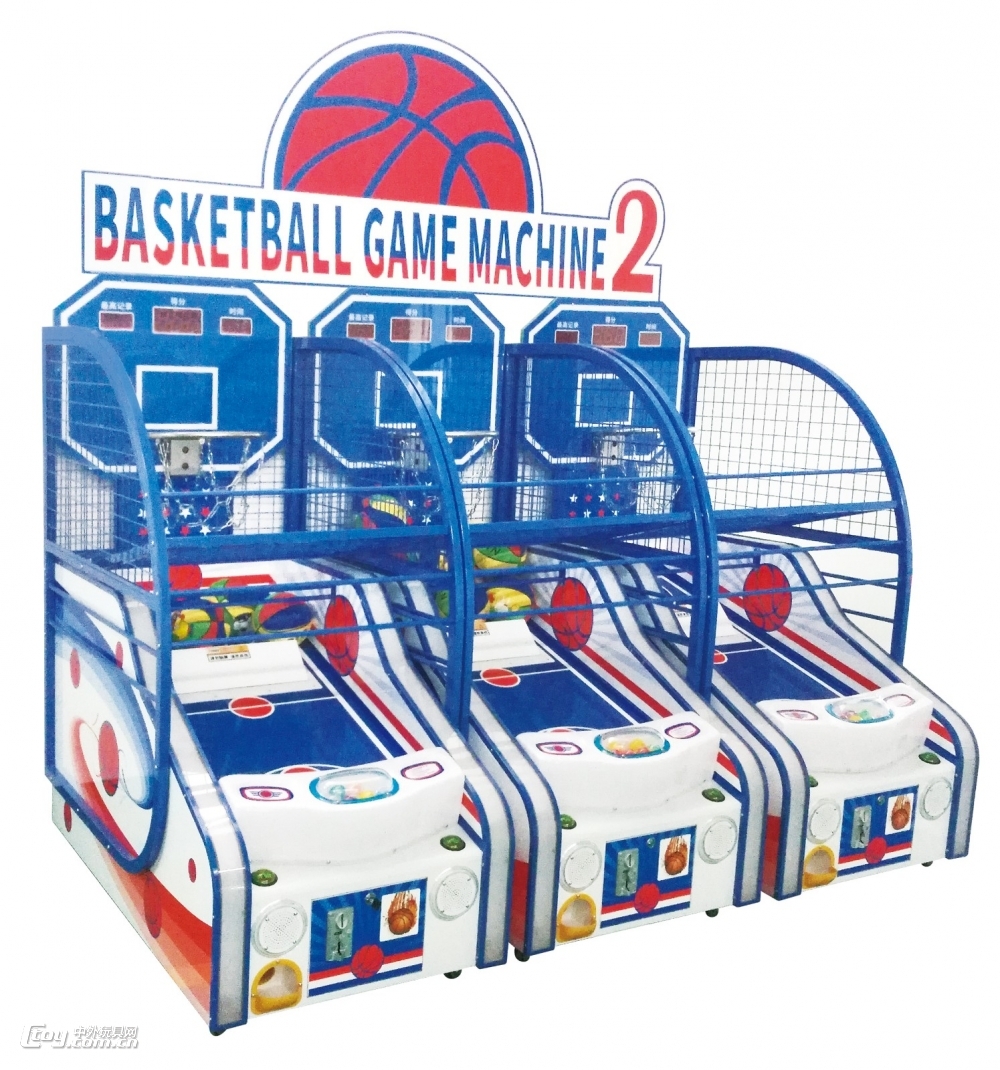 嘟嘟篮球2投币游戏机 儿童投篮球游戏机街机 大型电玩游艺机
