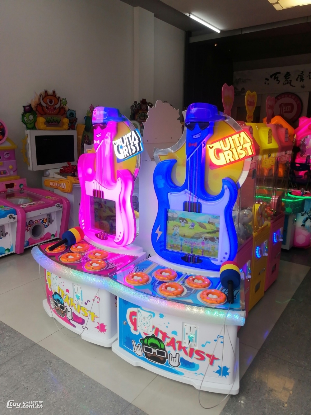 新电玩游戏机儿童打地鼠机 儿童游乐机器 淘气堡乐园配套电玩