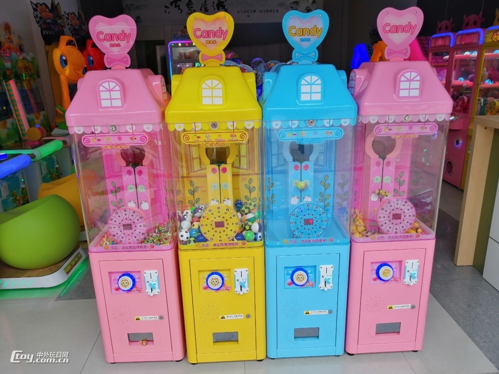 小型投放礼品机贩卖机扭蛋 电玩棒棒糖游戏机 所有电玩游戏机