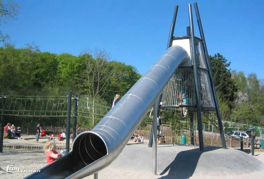 重庆,达州,成都,西藏商城高空滑梯,魔鬼不锈钢大滑梯定制