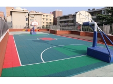 甘肃幼儿园拉球场悬浮地板常用规格