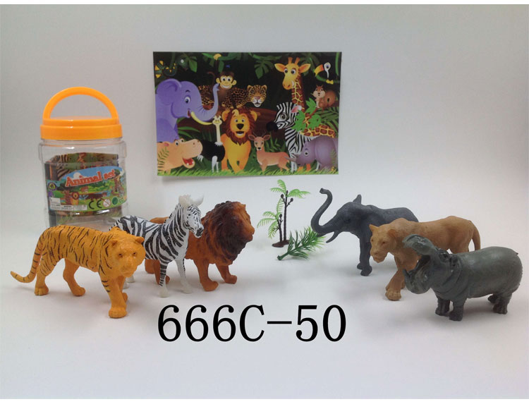 野生动物搪胶模型666C-50