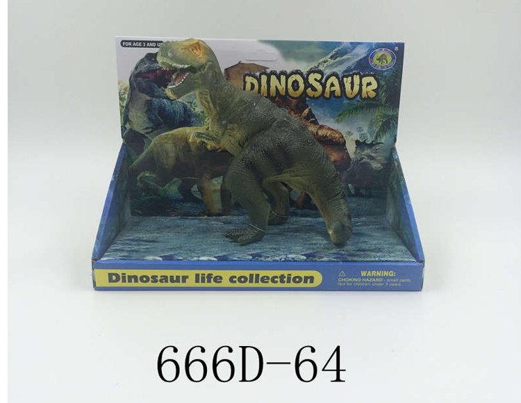 搪塑恐龙模型霸王龙666D-64