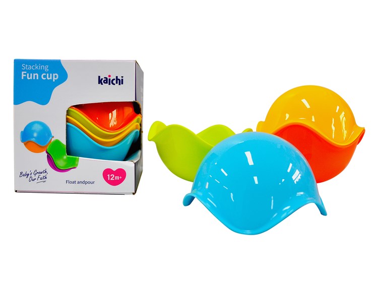 4只圆型水具宝宝洗澡玩具K999-22