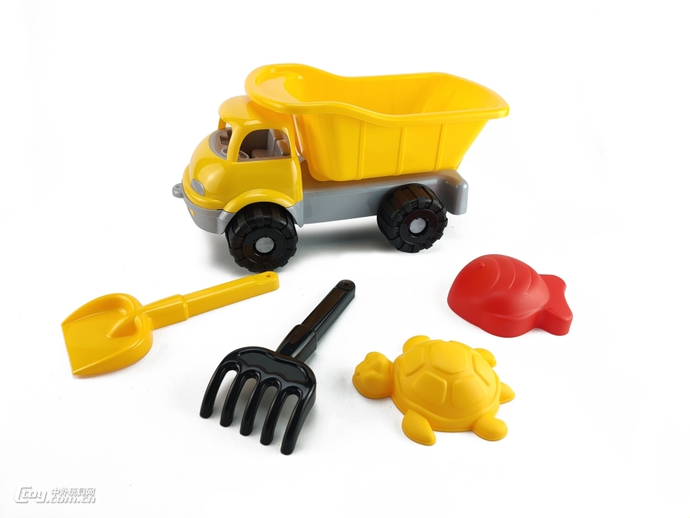 建雄沙滩玩具5件套沙滩车208-9