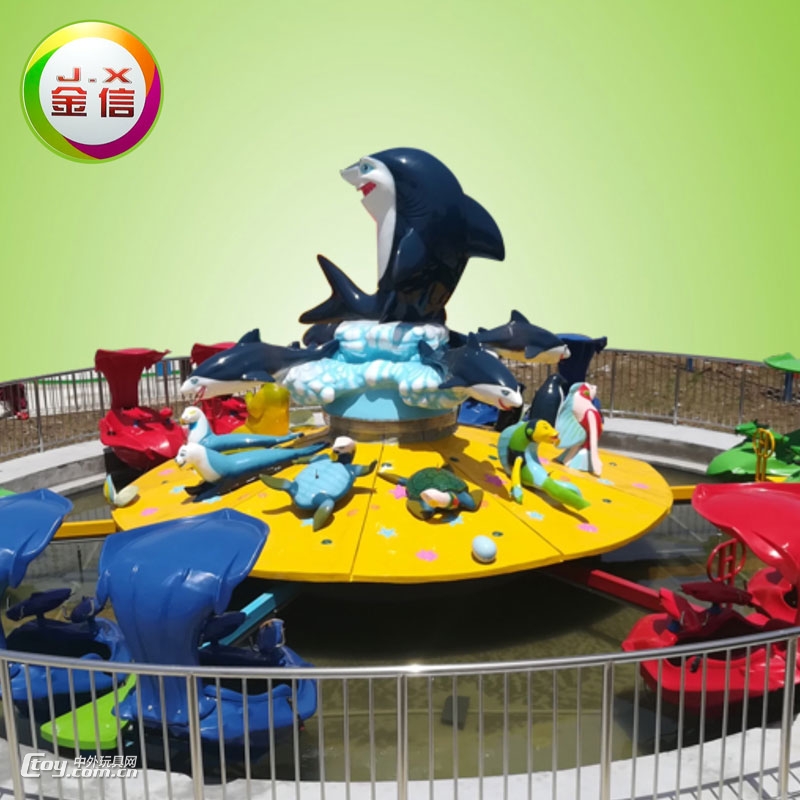水上儿童娱乐项目，激战鲨鱼岛生产厂家