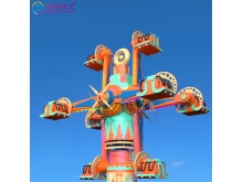 露天大型乐园设计施工 大型机械游乐设备32人环游世界生产厂家