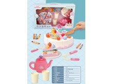 可丽星过家家系列欢乐蛋糕系列拼装切切乐玩具套装302