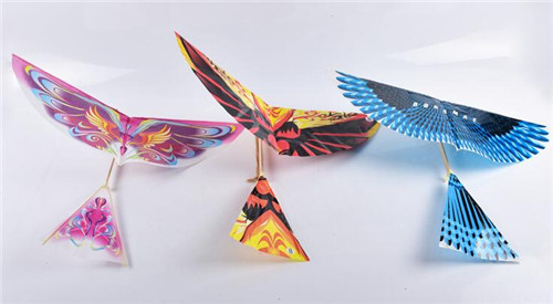 新一代益智仿生飞行玩具---鲁班鸟，木头飞鸟玩具