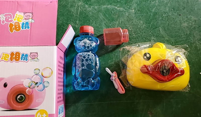 馨彩网红鸭子泡泡相机玩具吹泡泡玩具