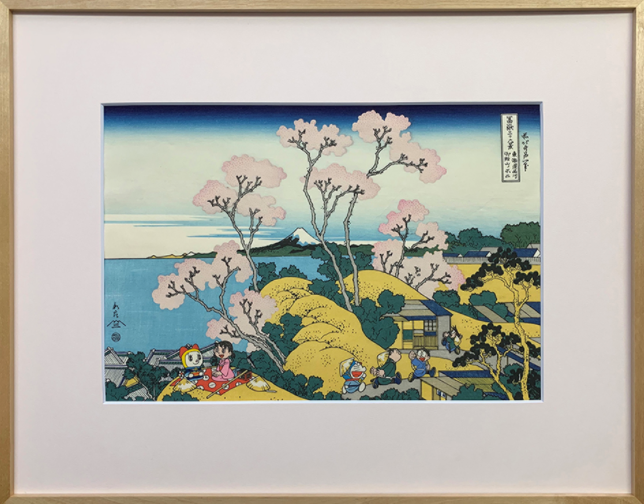 精美绝伦的《哆啦a梦》主题新品浮世绘公开亮相