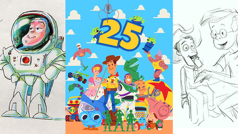 《玩具總動員》上映25周年 皮克斯官方發慶祝海報