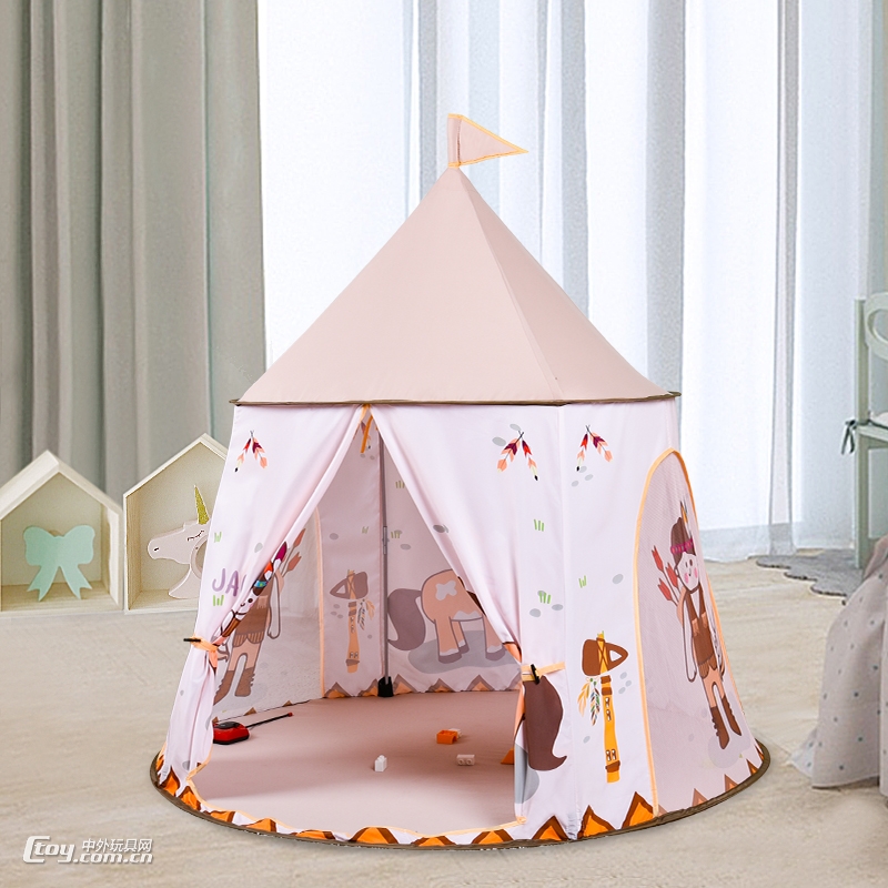 印第安儿童帐篷室内玩具屋超大蒙古包幼儿园小房子城堡分床神器