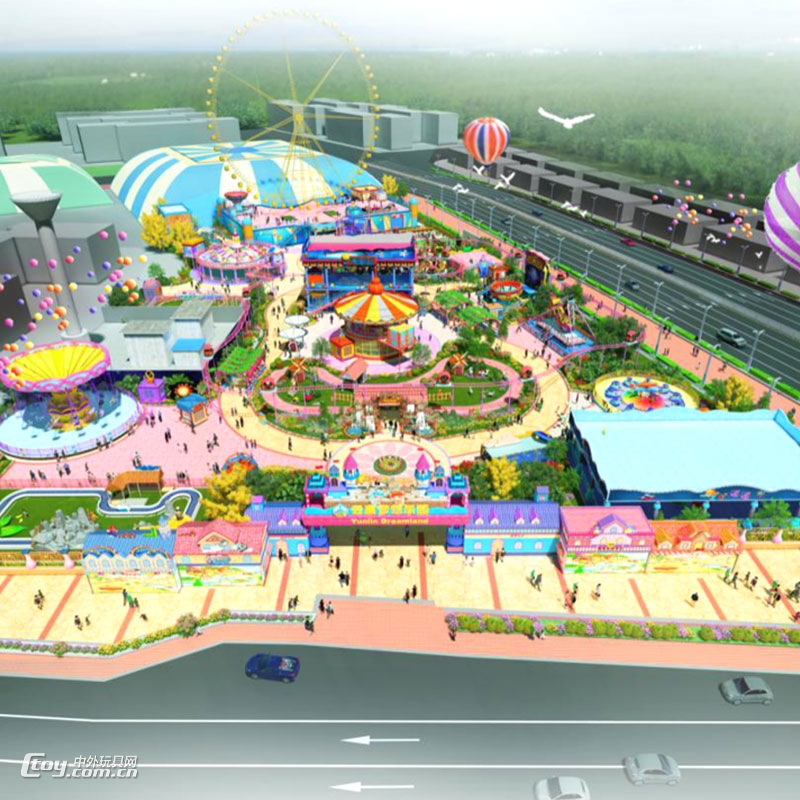 特色小镇欢乐游乐场项目规划建设