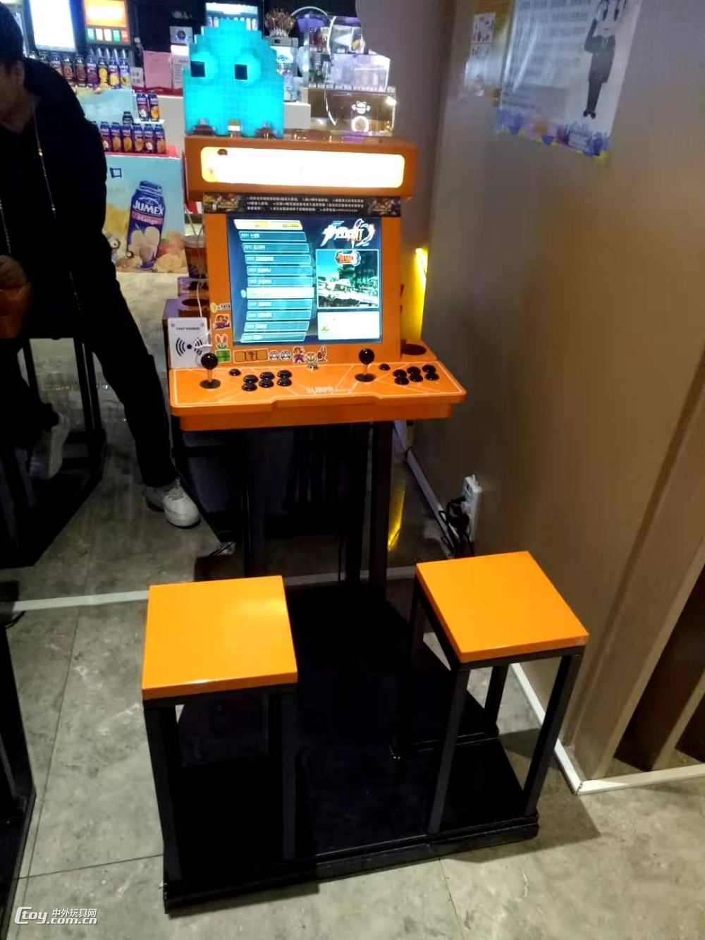 摆放商业街扫码即可玩格斗机价格 共享街机游戏机厂家