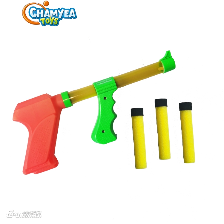 儿童手动玩具软弹枪互动射击玩具空气动力软弹枪源头工厂可定制