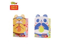 儿童玩具出口吹波胶 熊猫熊宝奇特吹泡泡儿童玩具 附表情贴纸