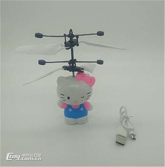智能悬浮直升机感应飞行器卡通猫厂家直销货源