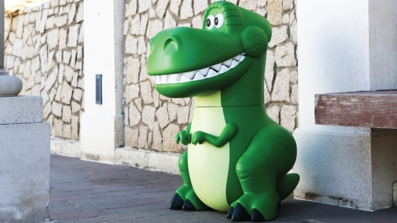 herocross《玩具总动员》推「抱抱龙」搪胶造型收纳玩具