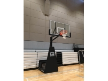 单柱快速装拆式篮球架 篮球架保护套单柱式 单柱篮球架多重