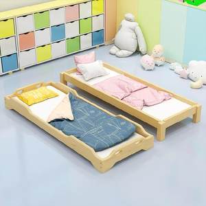 儿童木质床幼儿园儿童床