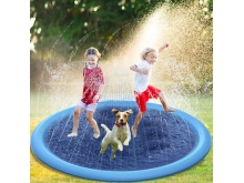 厂家定制PVC宠物喷水垫戏水垫儿童户外喷水池草坪游戏垫加厚
