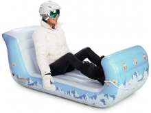 厂家定制冬季滑雪圈充气雪橇加厚耐寒PVC滑雪车滑雪摩托滑雪板