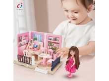 DIY自装学习屋配娃娃