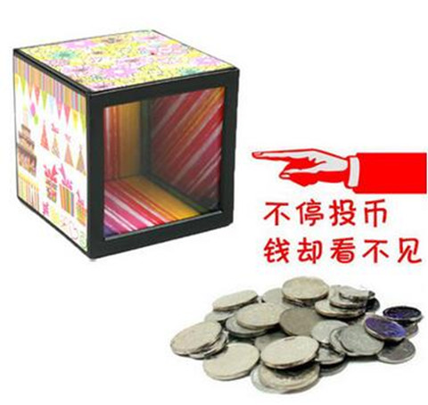 有趣的魔术储钱盒创意满满厂家供应批发