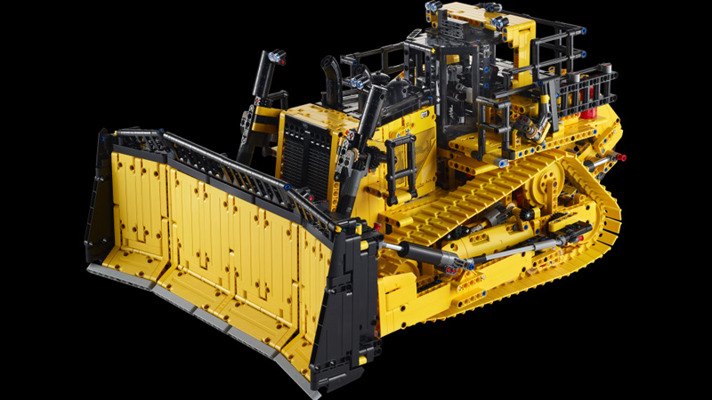 乐高科技系列【42131遥控卡特彼勒d11推土机】