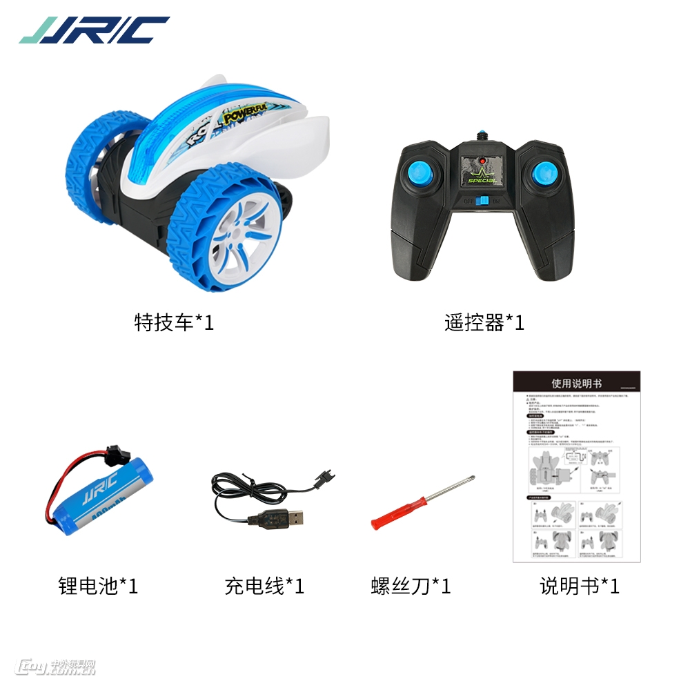 JJRC Q77亚马逊跨境特技陀螺翻滚遥控车