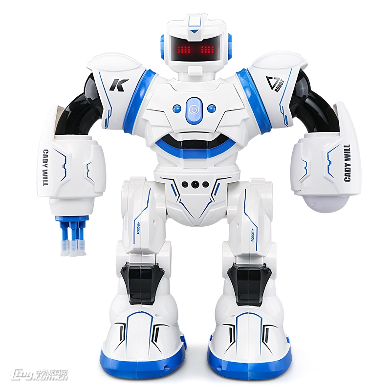 K1遥控智能感应机器人超长待机智能机器人儿童玩具