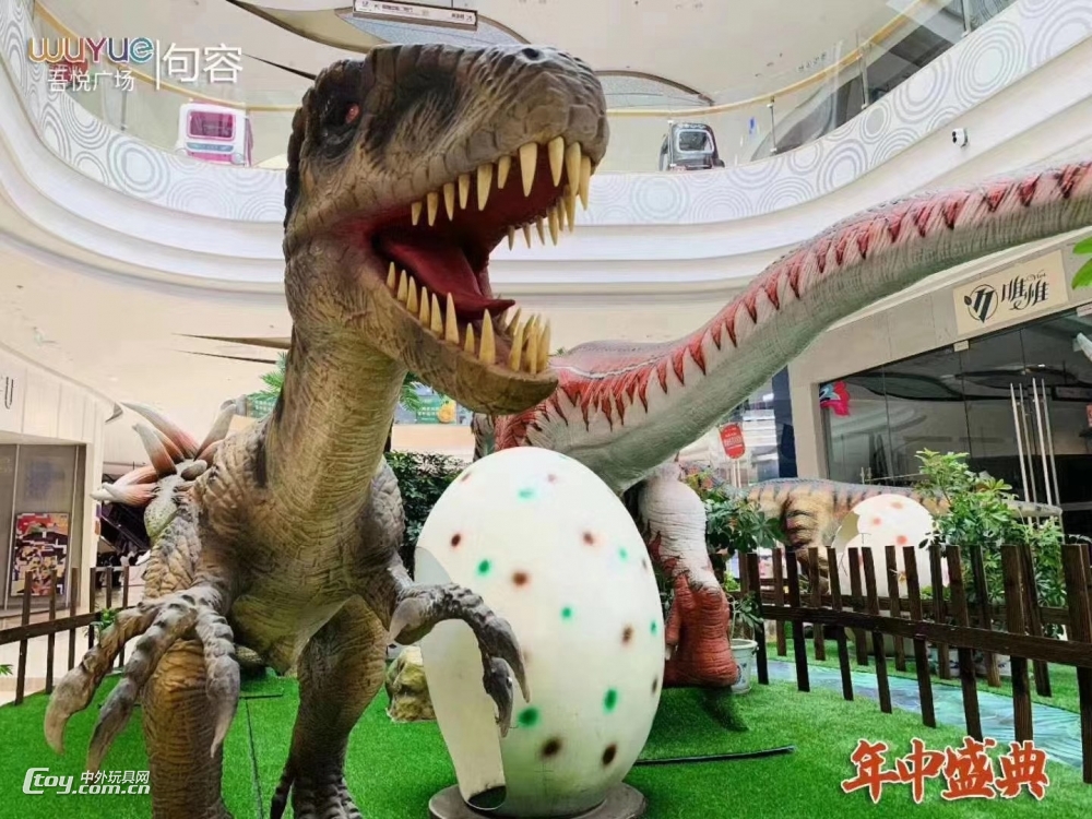 河北省恐龙展出租动态能动能叫恐龙模型出租