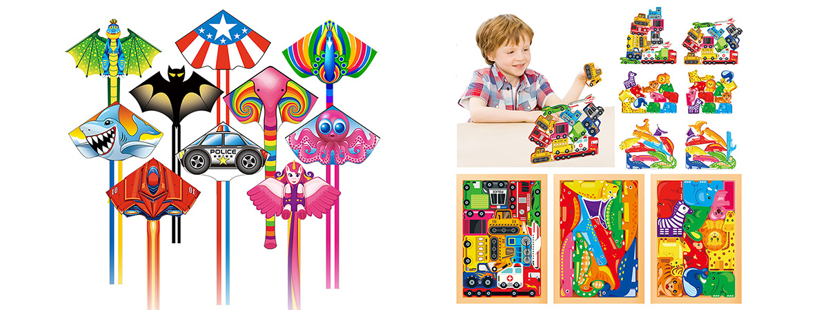 永奇玩具新品：飞行棋、感应飞行器、风筝、呼啦圈、叠叠乐等……