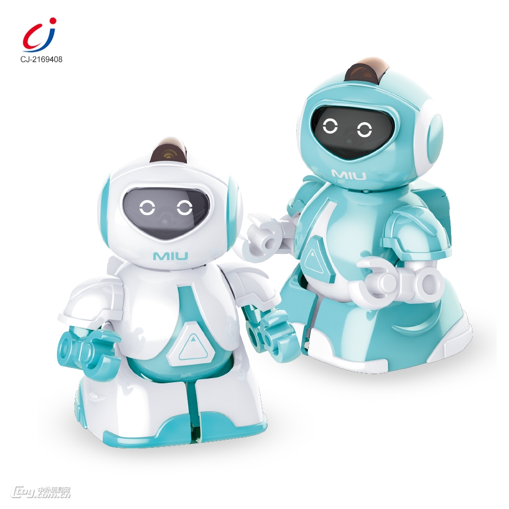 两色红外线遥控机器人益智儿童早教玩具