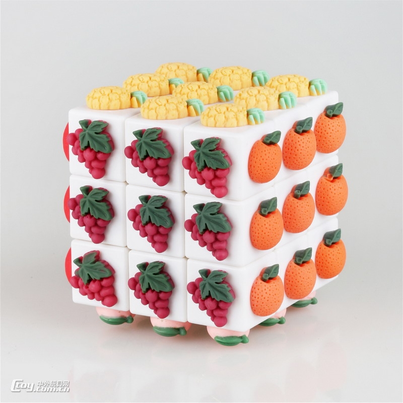 新款3D立体水果魔方
