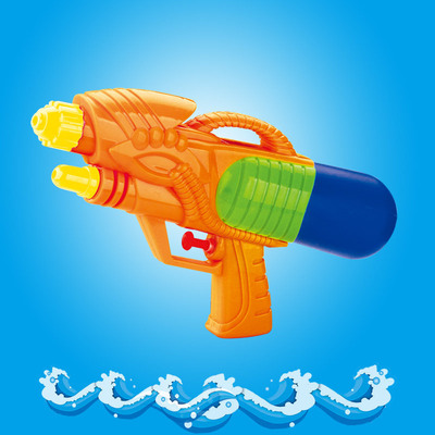 实色水枪戏水玩具