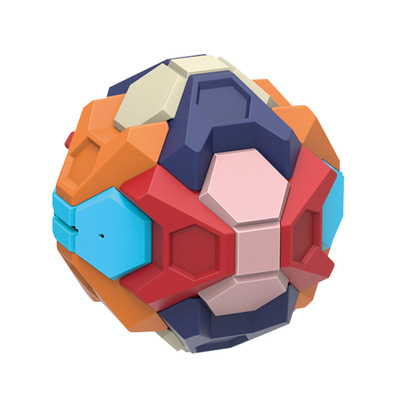 立体3D智力拼装积木球存钱罐 积木球