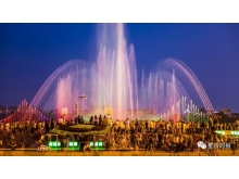喷泉厂家-长沙通程广场喷泉