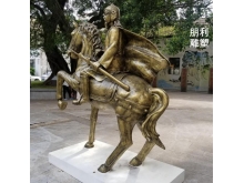 骑士雕塑 户外雕塑厂家 玻璃钢骑士雕塑厂家